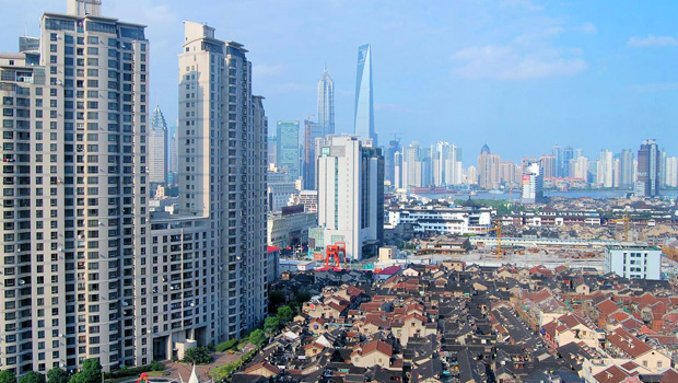 V Šanghaji je obrovská koncentrace lidí